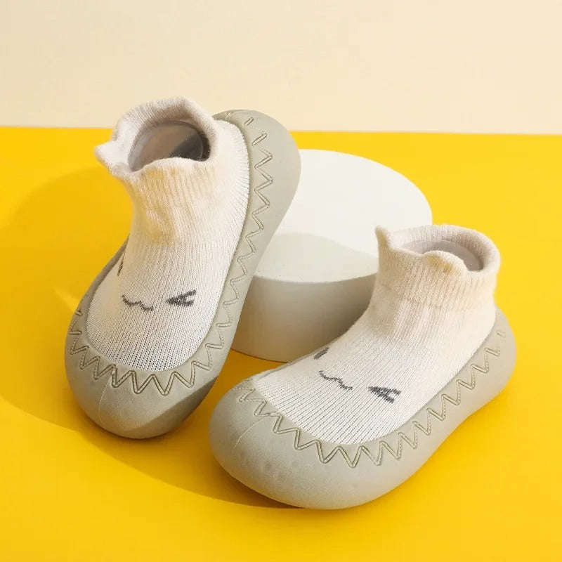 chaussure bebe fille souple beige