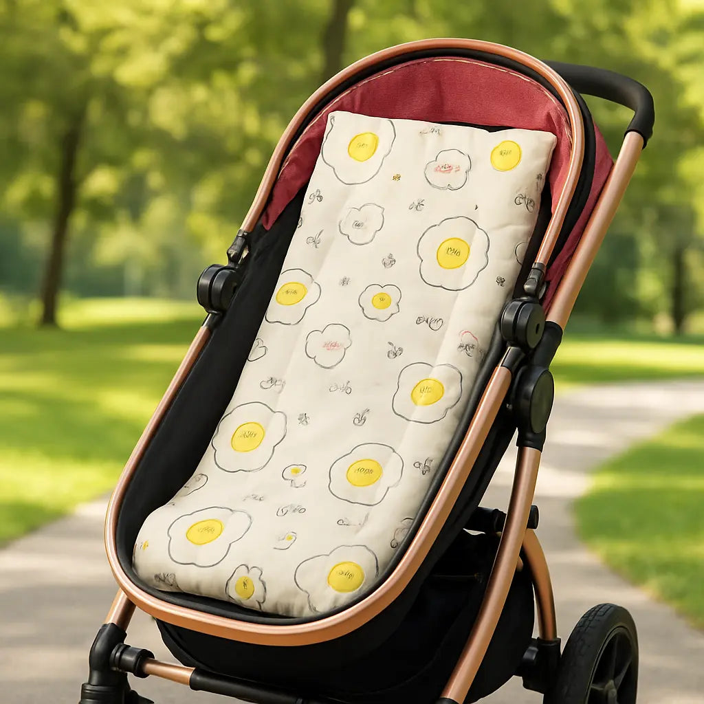 matelas poussette au parc