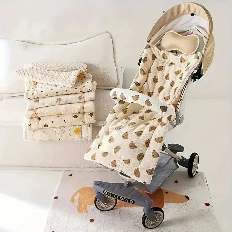 matelas poussette dans une poussette