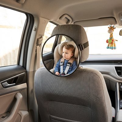 Miroir voiture pour bebe abs