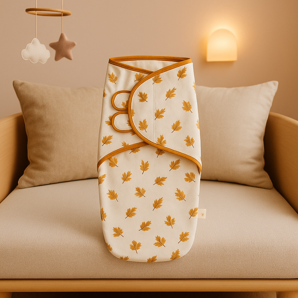 nid d ange bebe sur sofa