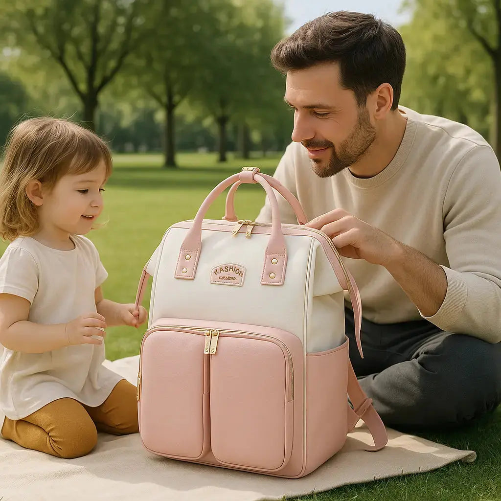Sac à langer bébé fille | Durable Mon Transport Bébé