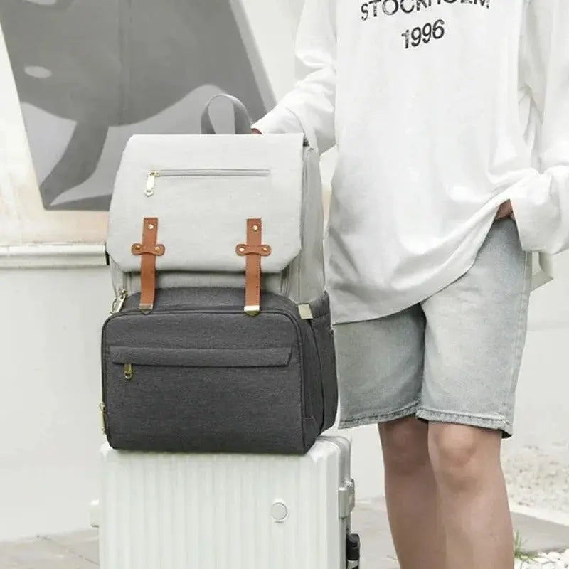 sac a dos a langer sur valise