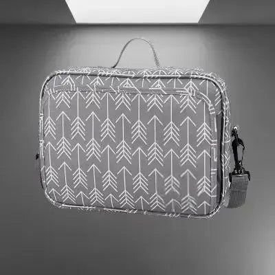sac a langer attache poussette motifs fleches suspendu