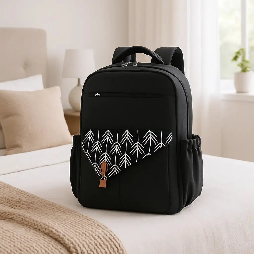 Sac à langer pratique sur le lit