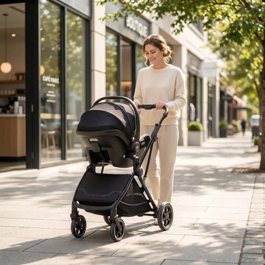 poussette compacte tout terrain pratique