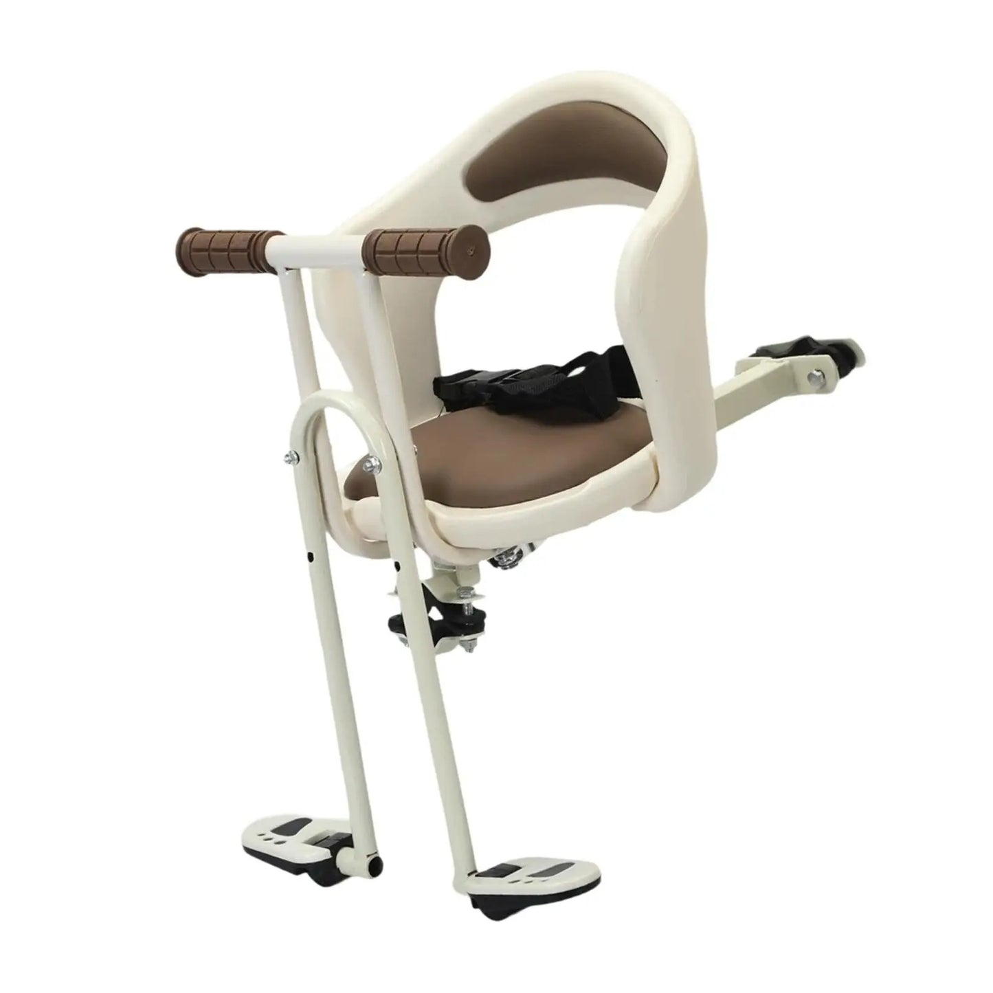 porte bebe pour velo marron
