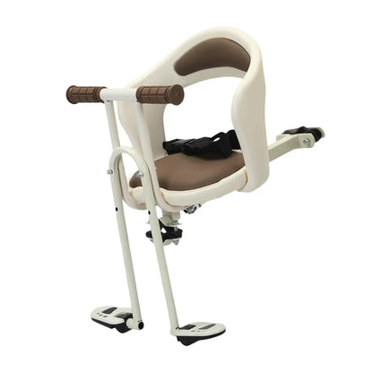 porte bebe pour velo marron