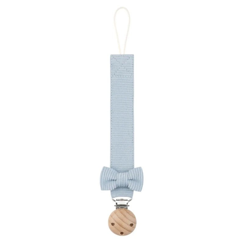 attache tetine bleu