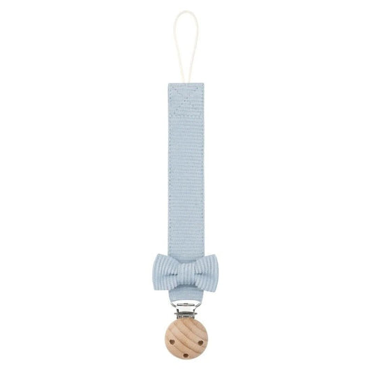 attache tetine bleu