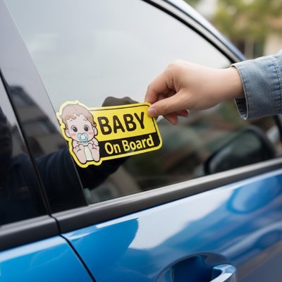 Bébé à bord​ voiture