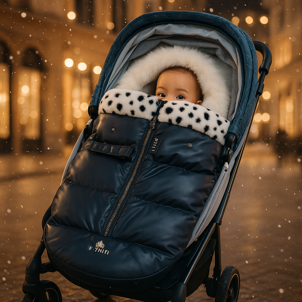 bebe centre ville hiver dans chanceliere poussette bebe