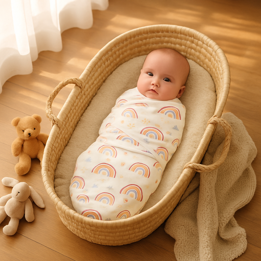 bebe dans nid dange bebe blanc