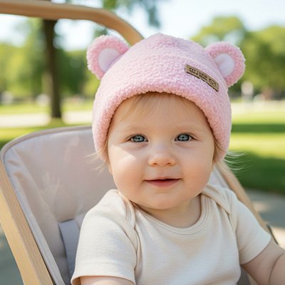 Bonnet bebe en coton