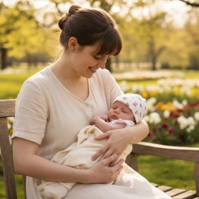 Bonnet bébé fille pratique