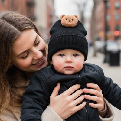 Bonnet bebe tricot