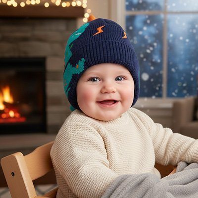 Bonnet en laine bebe confort
