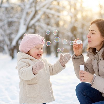 Bonnet hiver bebe doux