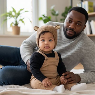Bonnet pour bebe au tricot 2 ans