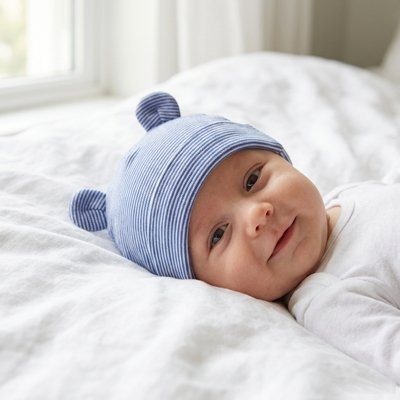 Bonnet pour bébé nouveau né