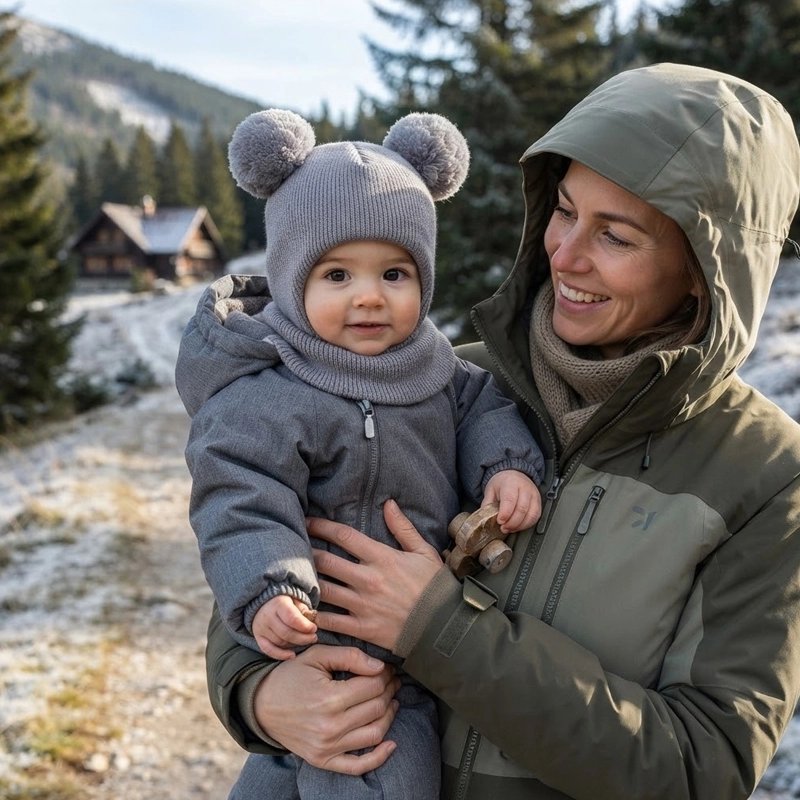 Cagoule bebe garcon