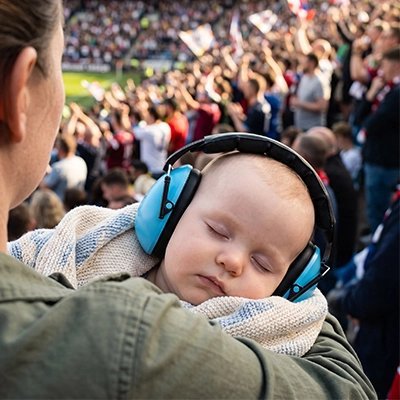 Casque anti bruit bébé