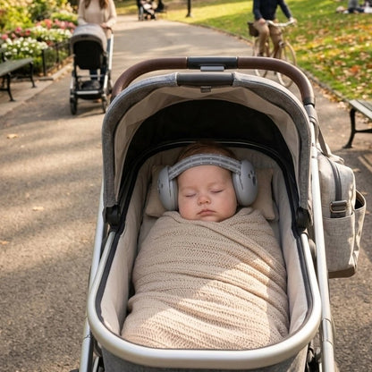 Casque anti bruit bébé avion