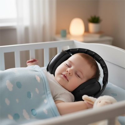 Casque-anti-bruit-bébé-confort