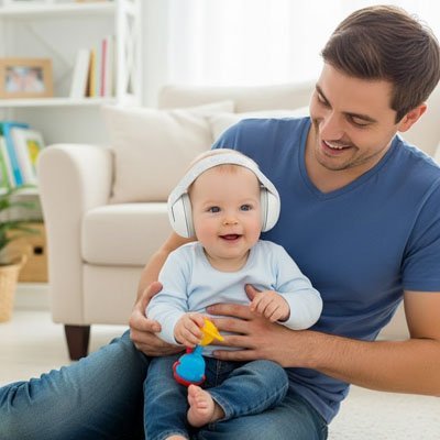 Casque anti bruit bébé pharmacie confort