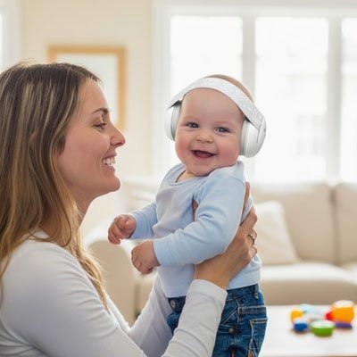Casque anti bruit bébé pharmacie protecteur