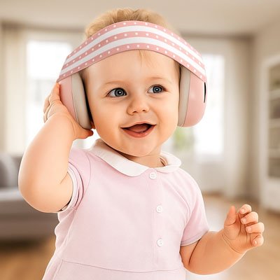 Casque bébé anti bruit pratique