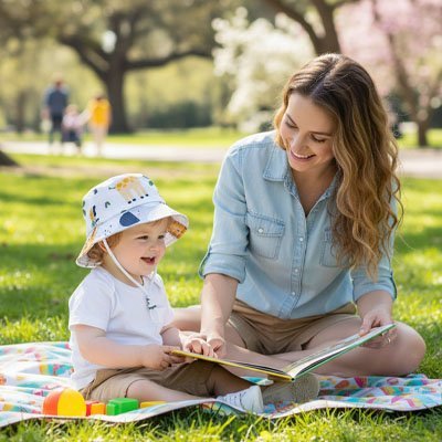 Chapeau anti uv bébé 6 mois 