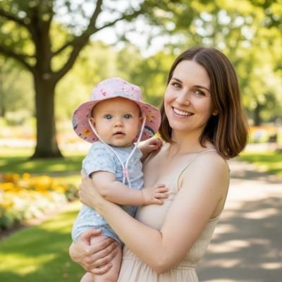 Chapeau bébé anti uv 1 an