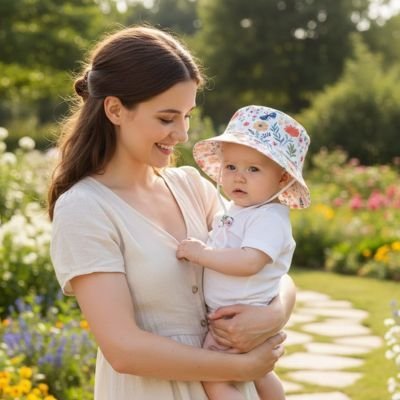 Chapeau bebe anti uv