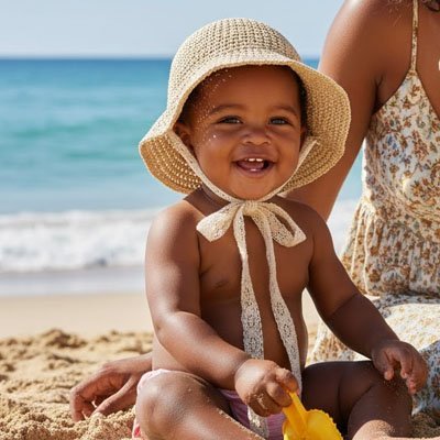 Chapeau bébé fille