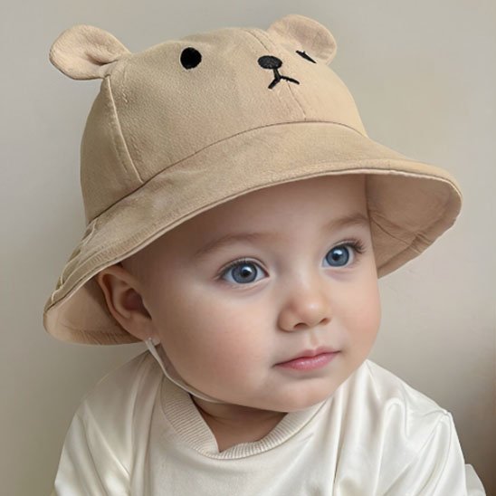 Chapeau soleil bébé