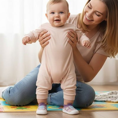 Chaussure antidérapante bebe