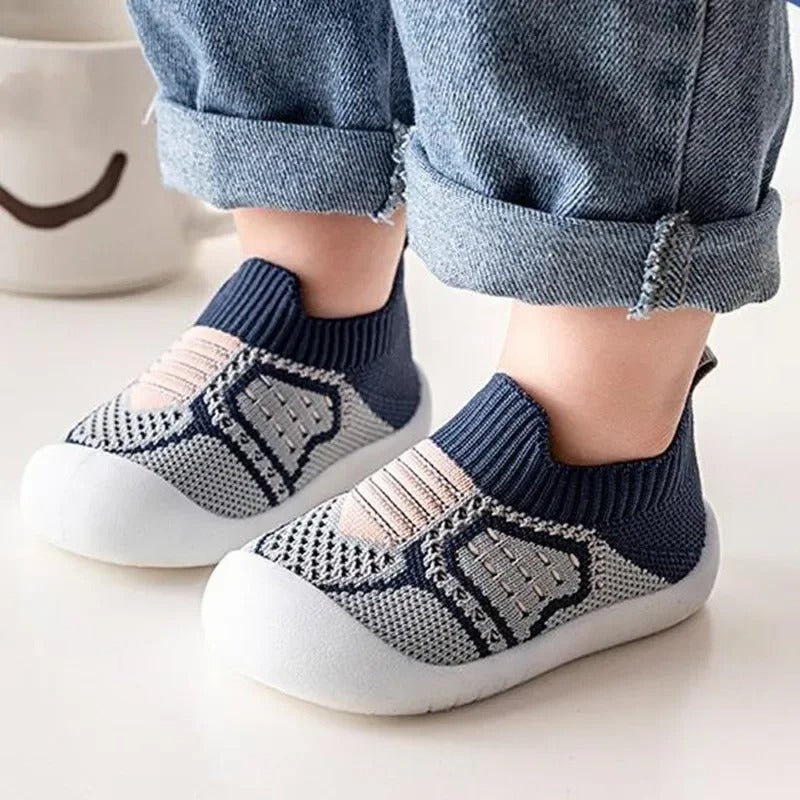 chaussure bebe de marche bleu