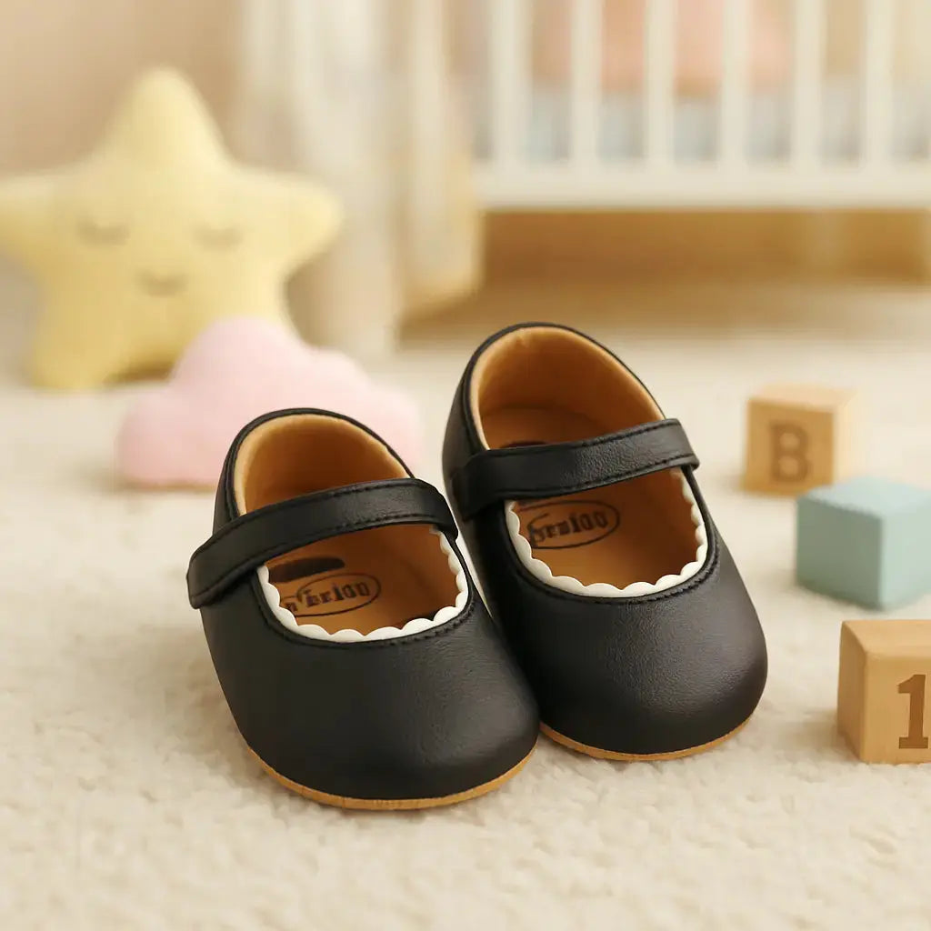 chaussure pour bebe dans une chambre tendance