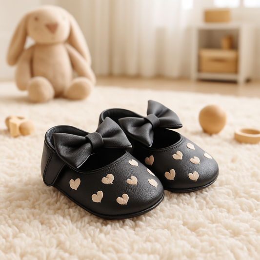chaussures bebe fille premier pas au sol