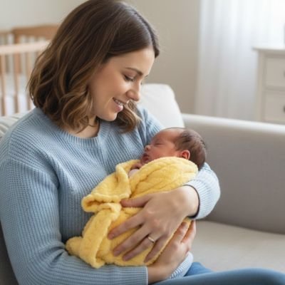 Couverture pour bébé tendre