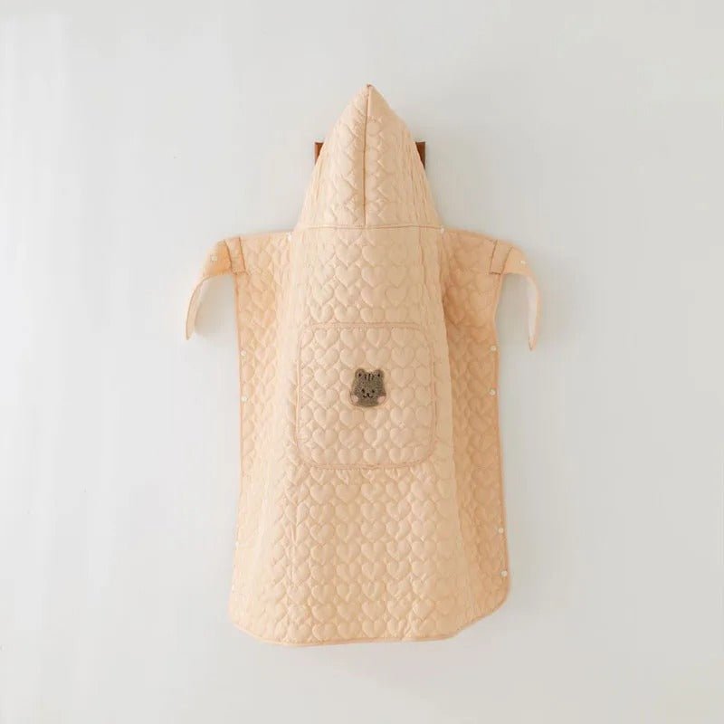 couverture pour porte bebe orange
