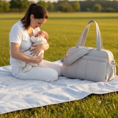 Grand Sac à langer xxl isotherme