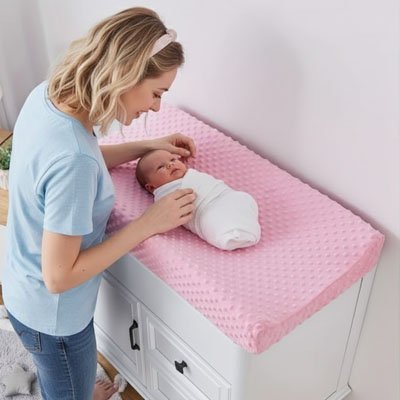 Housse de matelas à langer 