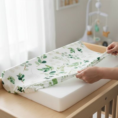 Housse matelas à langer imperméable