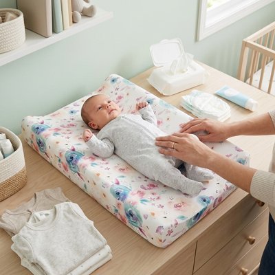 Housse matelas à langer pratique