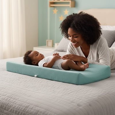 Housse pour matelas à langer pratique