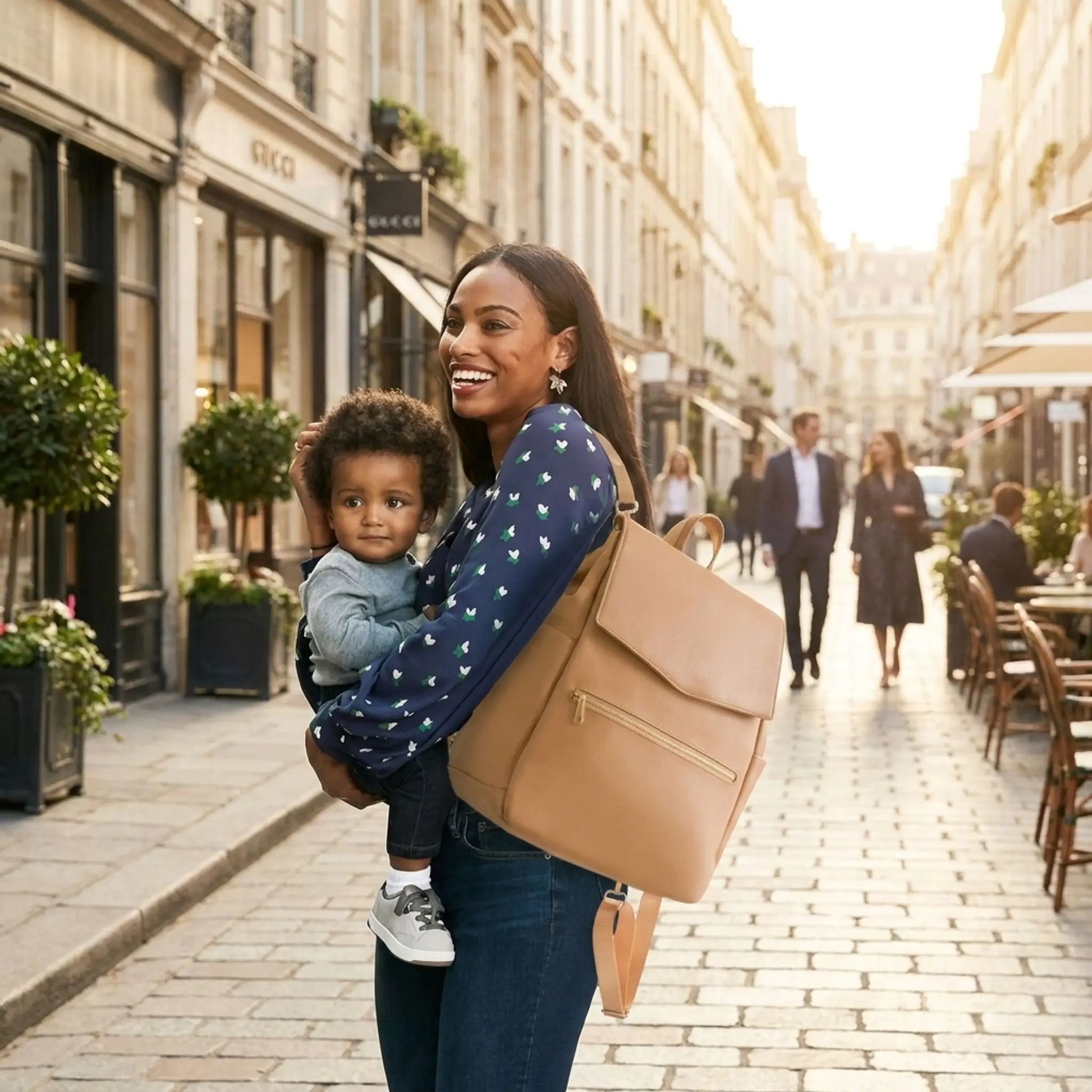 maman bebe centre ville avec sac a langer luxe