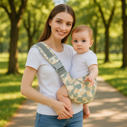 maman et bebe dans porte echarpe bebe