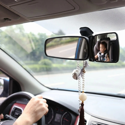 maman voiture avec miroir pour bebe voiture